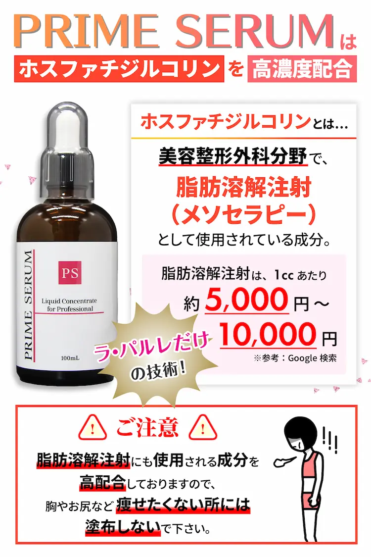 プライムセラム ホスフアチジルコリンとは