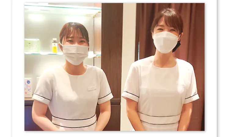 プロの技術でお客様に理想のケアを施します。