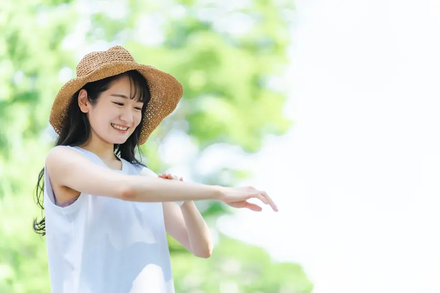 紫外線対策で美肌を保とう！