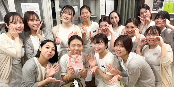 誕生日には同僚からもお祝いが!?
